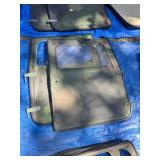 SET OF 2 SOFT FRONT DOORS NO HANDLES (GRN)