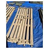 SET OF TROOP BENCH SEATS (TAN)