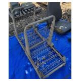 1 PAIR OF SEAT FRAMES (TAN)