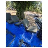 1 PAIR OF HUMVEE SEATS