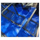 1 PAIR OF SEAT FRAMES (GRN)