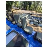 1 PAIR OF HUMVEE SEATS