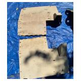 2 HMMWV UNDERBODY ARMOR PANELS (D)