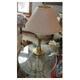 STIFEL LAMP PLATEGLASS TABLE