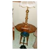 ASH TRAY TABLE LAMP