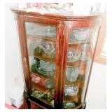CURVED GLASS CHINA CABINET