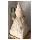 HAND CARVED DESERT STONE CAARDINAL
