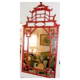 ORIENTAL BAMBOO MIRROR