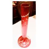 MOSER BOHEMIAN VASE SIGFNED