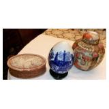 GINGER JAR EGG INCOLAY BOX