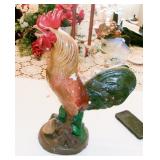 CAST IRON CHICKEN DOORSTROP