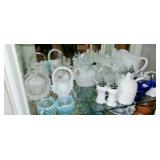 GLASSWAREPERFUMES POWDER JARS