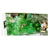 GREEN GLASSWARE