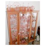 OAK CHINA CABINET