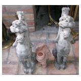 CERAMIC GARGOYLOES