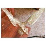 BRASS EAGLE SCULPTURE