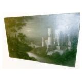 ANTIQUE OIL PAINTING UNSIGNED