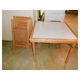 CARD TABLE SET