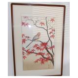 TOSHA YOSHIDA WOODCUT PRINT