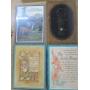 4 small wooden religious plaques decor