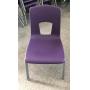 16" Student Chair Purple Artco Bell 08012011
