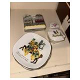 Trinket boxes and English knight plates