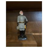 Civil War General Lee Cast Iron Figure, 7.5"