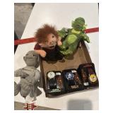 Halloween watches and plush