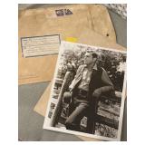 Autographed photograph of Ed Faulkner