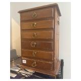 Wooden jewelry box 19" tall