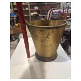 Brass bucket