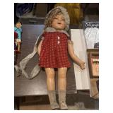 Antique composition, Shirley Temple Doll 24"