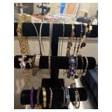 16 bracelets, and eight necklaces