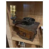 Coffee grinder lamp