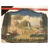 Gorgeous relief, painting dated 1929 CS Schwartz