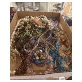 Box lot costume jewelry