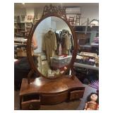 Antique dresser mirror