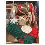 Vtg Christmas ribbon