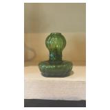 Antique green Victorian nightlight/fairy lamp
