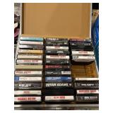 Cassette tapes, Bon Jovi, The Cars, Cinderella,