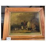 Vtg "The Shooting Party" picture 14ï¿½x12ï¿½