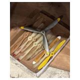 Remote control airplane propellers