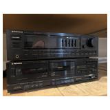 Pioneer SX-1300 stereo receiver and cassette