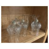 Candle holders and chimneys