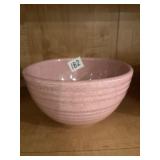 Pink McCoy mixing bowl 7"