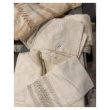 Vtg tablecloths stains