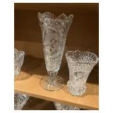 Hofbauer Byrds Crystal German Cut Glass
