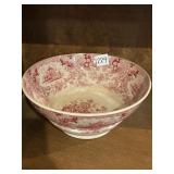 Red Transferware- japan