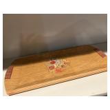 12"x8ï¿½Hasko  vtg wooden lap trays