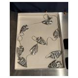 Necklace with matching earrings